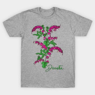 Flower shirt-Spring flower Dicentra-Spring flowers Bleeding heart T-Shirt